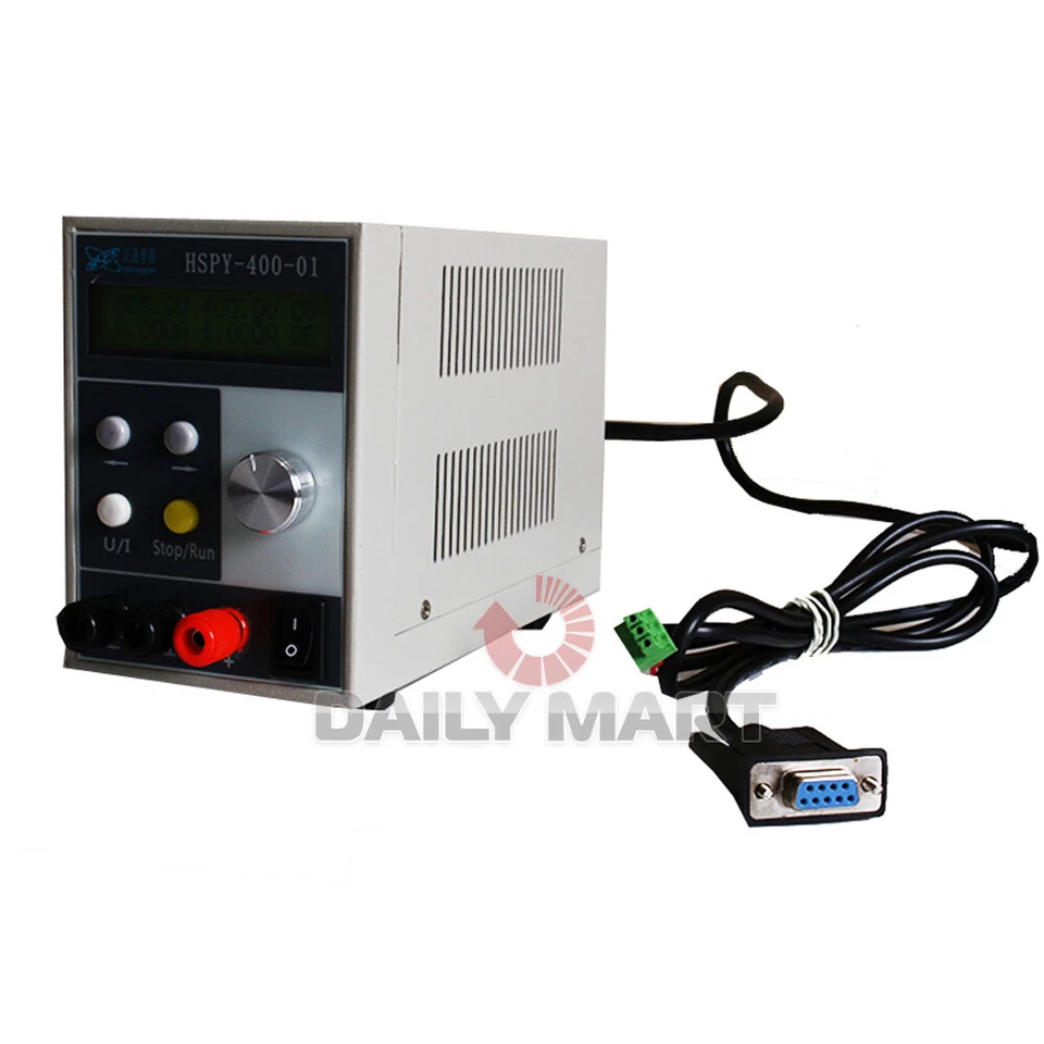 New In Box HSPY 400-01 Adjustable 400V/1A Programmable DC Power Supply 220V - Image 1 of 3