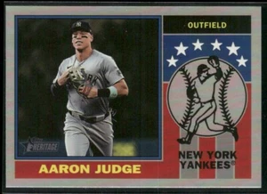 AARON JUDGE 2025 TOPPS HERITAGE BASEBALL 1976 PLAYER ICONS FOIL SP #76PI-11 - Picture 1 of 2