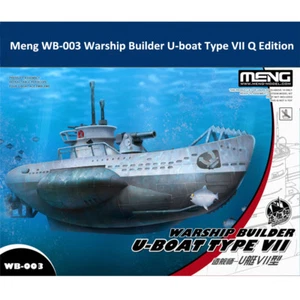Kit Modelo Conjunto Meng WB-003 Warship Builder Sub-barco Tipo VII Edición Q - Imagen 1 de 4
