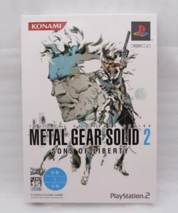 MINT METAL GEAR SOLID2 SONS OF LIBERTY Konami Dendo ver. PS2 PlayStation2 Japan - Picture 1 of 12