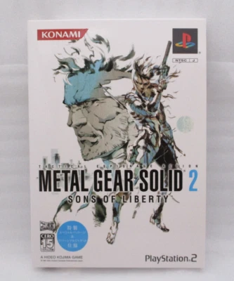 MINT METAL GEAR SOLID2 SONS OF LIBERTY Konami Dendo ver. PS2 PlayStation2 Japan - Image 1 of 4