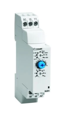 88827105, CROUZET, Chronos 2 Timer, Mur1, Din Ral 17.5Mm 20-30Vdc/20-30 Vac 1X8A - Image 1 of 2