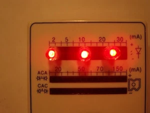 10x LED 5mm rot superhell Low-Current LTL-2N3URK LITEON #2D23 - Bild 1 von 7