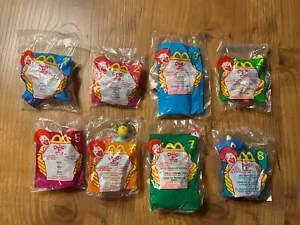 Doug's 1st Movie on Video McDonalds Toys 1999 COMPLETE Set of 8 Brand New - Picture 1 of 17