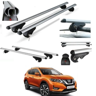 BARRE PORTATUTTO ALLUMINIO NISSAN X-TRAIL ANNO 2020  MADE IN ITALY - Immagine 1 di 4