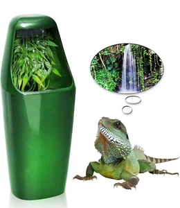 Reptile Water Dispenser and Dripper Automatic Circulation Bearded Dragon Green - Picture 1 of 5