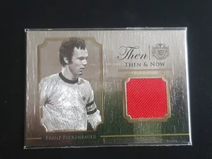 FUTERA Then Now FRANZ BECKENBAUER  Jersey Patch Bayern Munich Card  LIMITED 27 - Zdjęcie 1 z 3