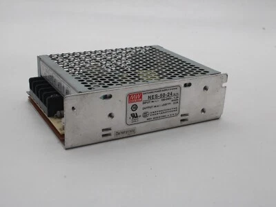 Mean Well NES-50-24 24V 2.2A 50W Switching Power Supply - Image 1 of 4