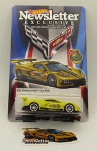 Hot Wheels 24th Nationals Newsletter Abonnent Corvette C8.R gelb #807/1000 - Bild 1 von 2