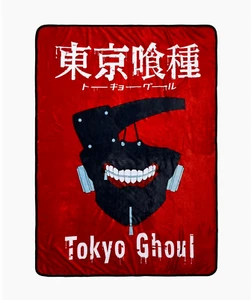 Thick Fleece Tokyo Ghoul Blanket, Kaneki Mask Blanket, Anime MangaBlanket - Picture 1 of 2