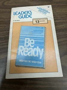 leader's guide for be ready warren w wiersbe - Picture 1 of 4