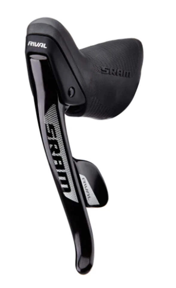 SRAM Rival 22 Brifter, Left, with black hood