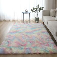 Alfombrillas tatami de sala de estar alfombra de felpa tie-dye accesorios ultra suaves