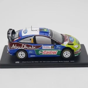 iXO 1/24 Ford Focus RS WRC Rally Sardegna 2009 Latvalala Anttila Model Race Car - Picture 1 of 3