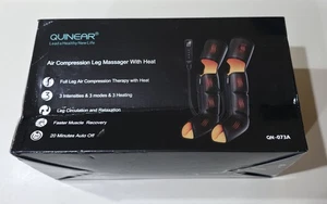 Quinear QN-073A Massaggiatore Gambe Completo a Compressione Aria 3 Modalità con Calore - Foto 1 di 2