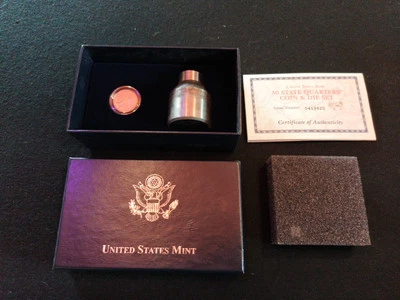 2000 SOUTH CAROLINA State Quarter Coin & Die Set Philadelphia - Image 1 of 4