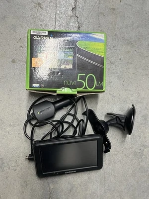 GARMIN NUVI 50LM LCD 5" Touch Screen Navigational GPS Unit Tested - Image 1 of 4