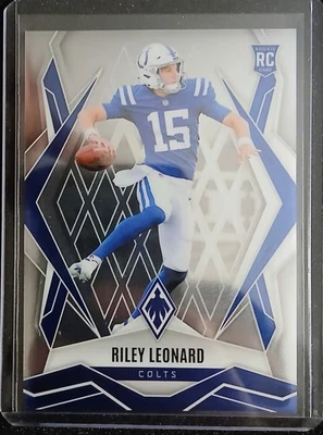 Riley Leonard Rookie Colts SP Nuevo Raro 2025 Panini Phoenix RC SP #170 Casi Nuevo-Como Nuevo NFL Foto 1 de 2
