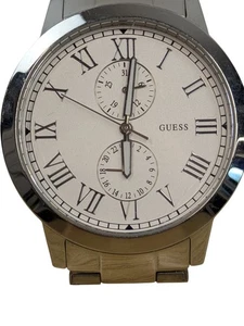 Guess Men's Stainless Steel Wristwatch Roman Numerals Model W10596G1 - Picture 1 of 7