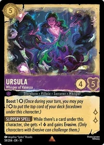 Disney Lorcana TCG Susurros en el Pozo - Úrsula - Susurro de Vanessa - 59/204 - Imagen 1 de 3