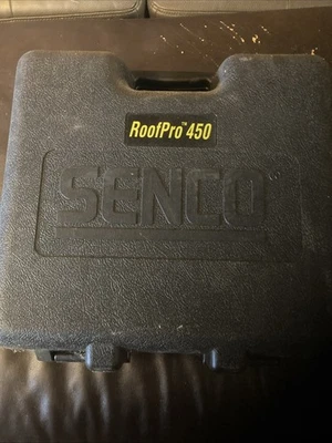 Senco RoofPro 450 Pneumatic Roofing Nailer with Case and Manual - Image 1 of 2