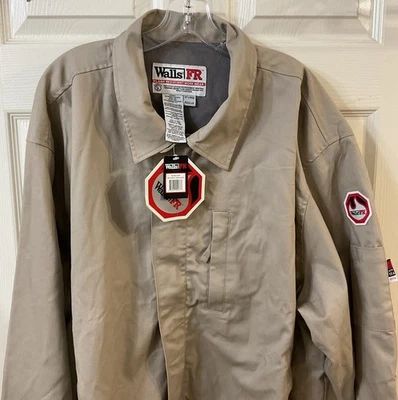 NUEVO CON ETIQUETAS Chaqueta Walls FR Para Hombre 3XL Regular Cremallera Completa Ropa de Trabajo Manga Larga Soldadura Foto 1 de 4