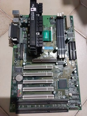 Motherboard AOPEN AX6BC DA TESTARE + RAM - Immagine 1 di 3
