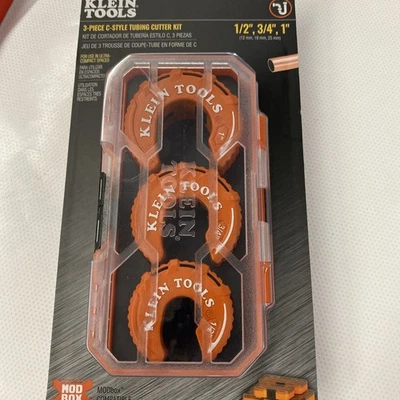 Klein Tools 50048 (3)-PC C- STYLE Copper Tubing Cutter Kit    Brand New! - Image 1 of 4
