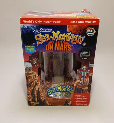 Sea Monkeys On Mars Zoo Marine Aquarium The Original Amazing Live NEW - Image 1 of 4