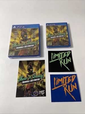 Oddworld New 'n Tasty Sony PS Vita Limited Run Games #5 Sealed New USA Seller - Image 1 of 4