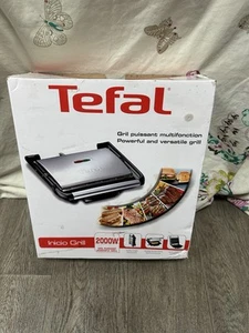 Tefal Inicio Sandwichgrill 2000W GC241D40 Silber/Schwarz Panini Maker - Bild 1 von 5