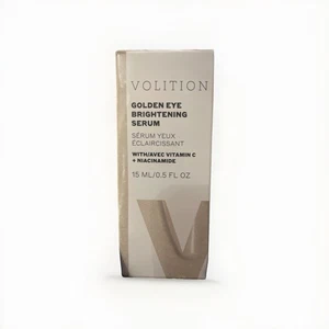 VOLITION GOLDEN EYE siero illuminante vitamina C niacinamide 0,5 oz nuovo con scatola - Foto 1 di 1