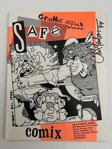 Chris Yambar Signed Autographed SAFE Comic Issue 1 1988 BAS Guaranteed - Picture 1 of 3