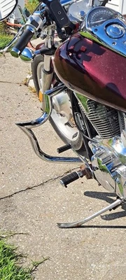 Highway Engine Guard Crash Bar 4 All Honda VTX 1300 R S C Models 1.5" DETACHABLE - Image 1 of 4