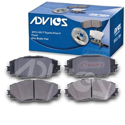 Juego de pastillas de freno de disco delanteras ADVICS para Toyota Prius V 2012-2017 - neumático de freno ls Foto 1 de 4