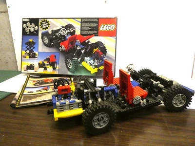 Lego 1ére Voiture Technic 8860 1982 Montée +bte+notice - Photo 1/4