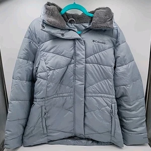 Columbia Giacca con cappuccio isolata da donna Peak To Park II - Grigio, taglia L (#P2-B6) - Foto 1 di 10