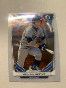 Michael Gettys Card 2014 Chrome Bowman Tops Team Card - Picture 1 of 1