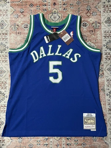 1994-95 Mitchell & Ness Authentic Jason Kidd Dallas Mavericks Blue Size XL Cover