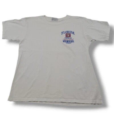 Vintage 1997 Nokia Sugar Bowl Shirt Size Large Team Edition Apparel Embroidered  - Image 1 of 4
