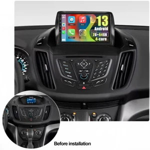 Radio de coche 64G Carplay para C-Max Ford Kuga 2012-2018 Escape 2013-2019 Android 13 - Imagen 1 de 15