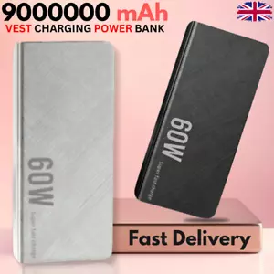 9000000mAh Power Bank 2 USB Fast Charger Battery Pack for Phone & Vest Heated - Picture 1 of 1