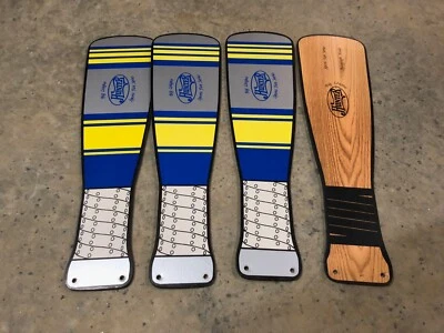 Hunter Big League Baseball Ceiling Fan Bat Replacement Reversible Blades Set 4 - Image 1 of 4