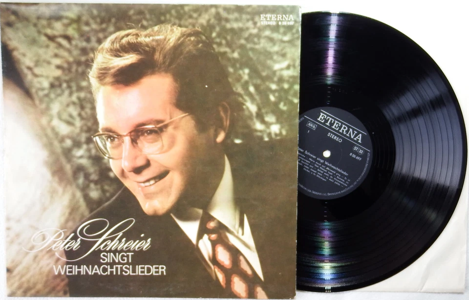 PETER SCHREIER Singt Weihnachtslieder LP Vinyl ETERNA Weihnachten * TOP - Bild 1 von 1