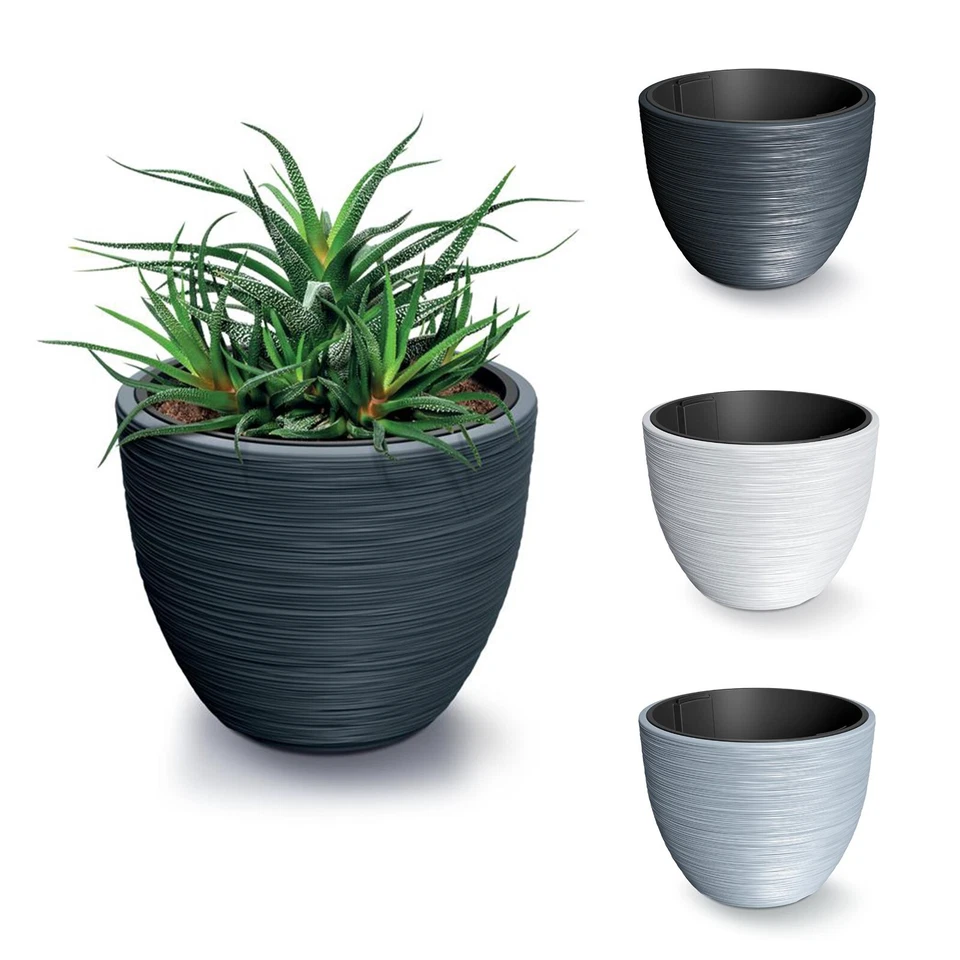 Prosperplast Blumentopf Übertopf Blumenkübel Furu / rund wetterfest