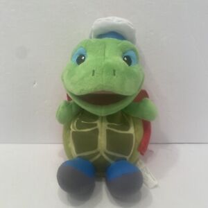 Viacom Wonder Pets Tuck the Turtle Mattel Fisher Price 2008 Plush 9”