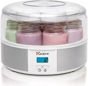 Auto Digital Yogurt Maker Machine with Set Temperature 6 oz Reusable Glass Jars - Picture 1 of 6