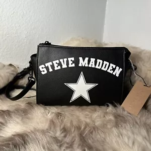 NWT Steve Madden Blexistar Crossbody - Beautiful Black - Picture 1 of 4