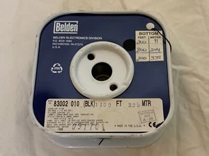 Belden Wire & Cable 83002 0101000 Hook-up Wire 26AWG 1CTFE 1100ft Silver coated - Picture 1 of 11