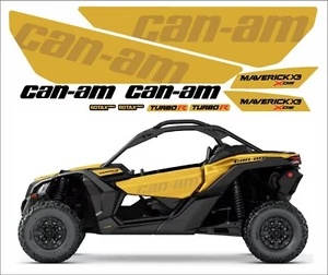 CAN-AM MAVERICK X3 XDS TURBO R / UTV / PEGATINAS - KIT GRÁFICOS - DECALS - Picture 1 of 3